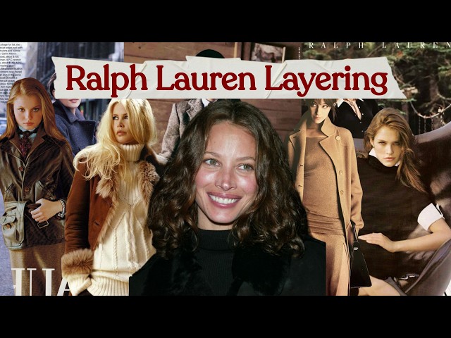 How to Layer Like Ralph Lauren This Fall | French Americana Timeless & Expensive Style