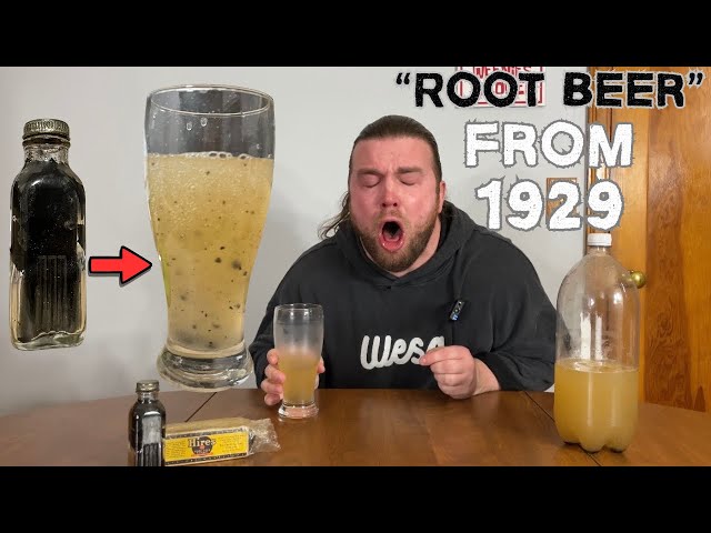 Drinking 97 Year Old “Root Beer” (It Was Terrible)