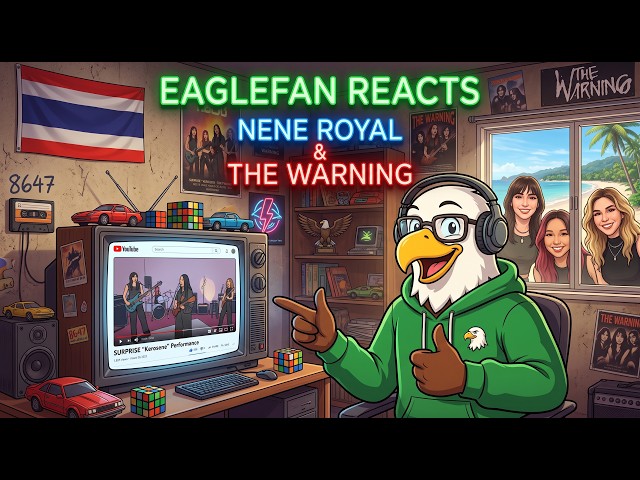 PURE ROCK SISTERHOOD! The Warning x Nene Royal - "Kerosene" | AGT Finale | The EagleFan Reaction