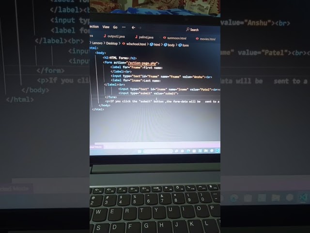 leanprogramming html CSS animation 😊🥰 forms project #BCA#studebt