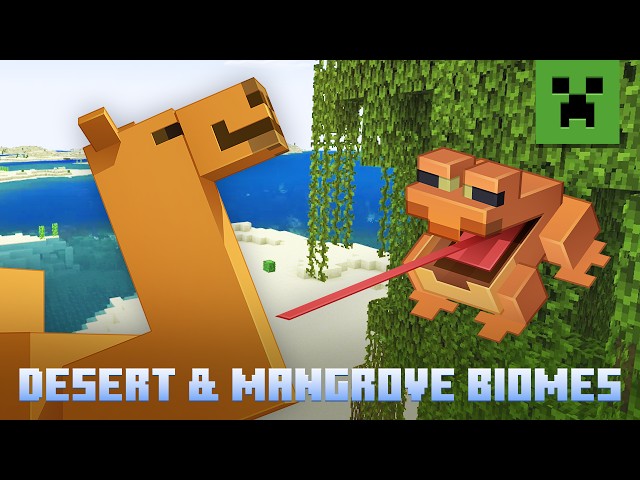 Minecraft: The Great Wild | Desert & Mangrove Swamps (Nature Documentary)