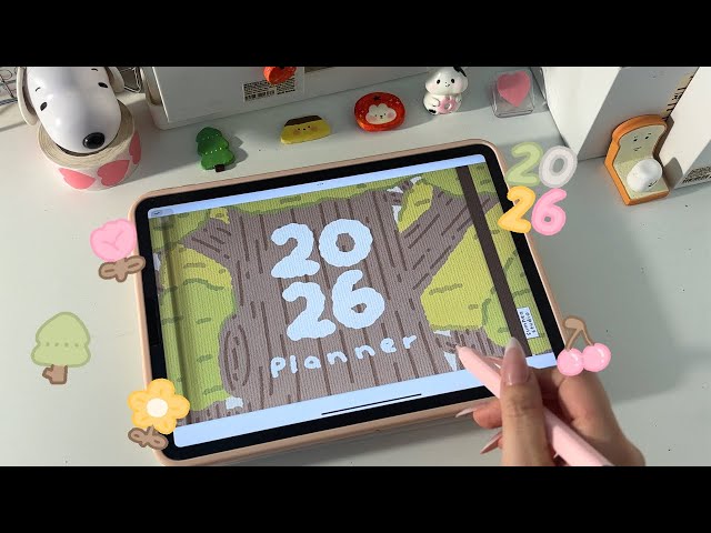 this cute planner is what you need in 2026 🌷