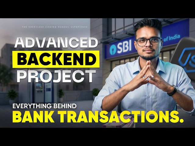 Advanced Backend Project | Learn Bank Transaction System with Node.js, Express & MongoDB