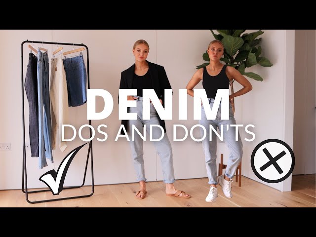 HOW TO STYLE DIFFERENT JEANS | A Comprehensive Denim Guide