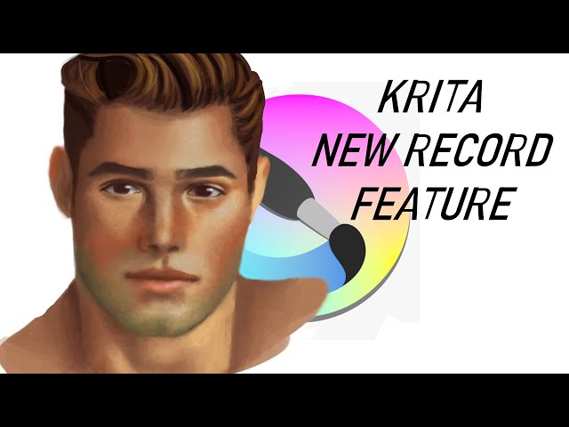 Krita New Record Feature