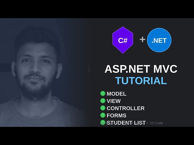 Build a Student Form with ASP.NET MVC | Model, View, Controller Explained | Beginners