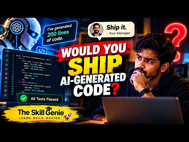 Your AI-Generated Code Works. Would You Ship It?
