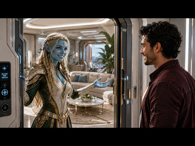 Come In, Human!” — The Alien Girl Stared in Shock at What He Carried | HFY | A Short Sci-Fi Story