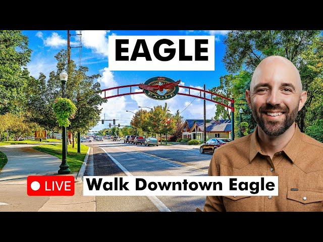 LIVE: Downtown Eagle, Idaho Walking Tour (2026)