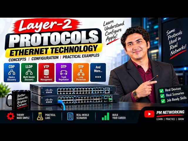 Master Switching Protocols | VLAN and Trunking Protocols For Network Engineer | #switch