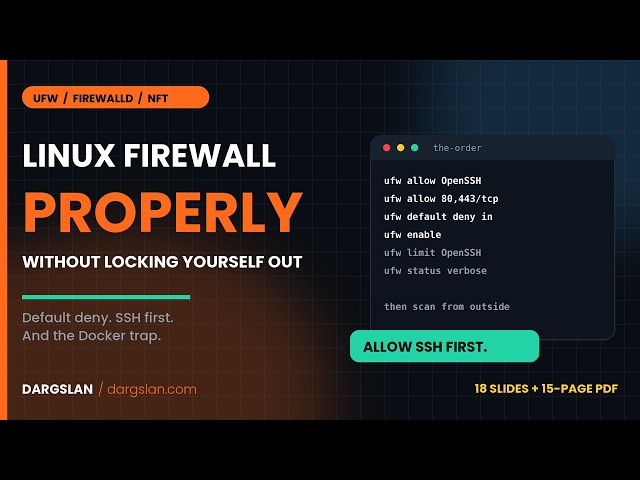 Dargslan Linux Firewall