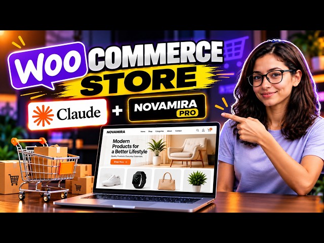 Built a Full WooCommerce Store with Claude AI in Minutes (No Code!) | Novamira Pro