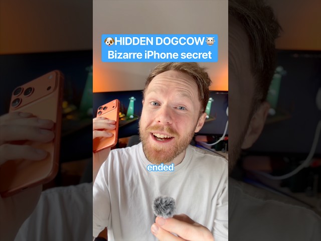 Apple sneaks hidden DOGCOW into your iPhone? 🐶🐮 how to find Easter egg in iOS 27 🙌
