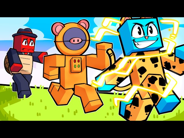WITH EACH ANIMAL I GET MORE SPEED!