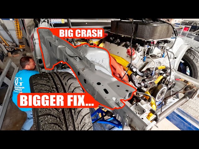 BMW E92 DRIFT CAR is TOTALLED... Can we save it?