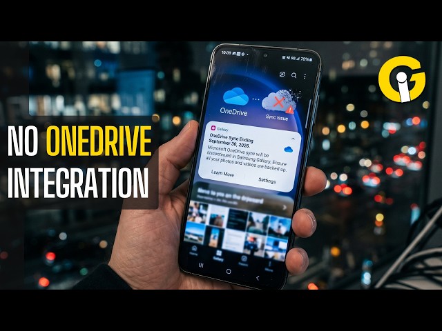 Microsoft Will Soon Cancel Its OneDrive Service For Samsung Gallery