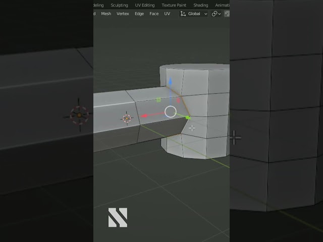 Blender tip#61 How would you model this? #blenderforbegginer #tips