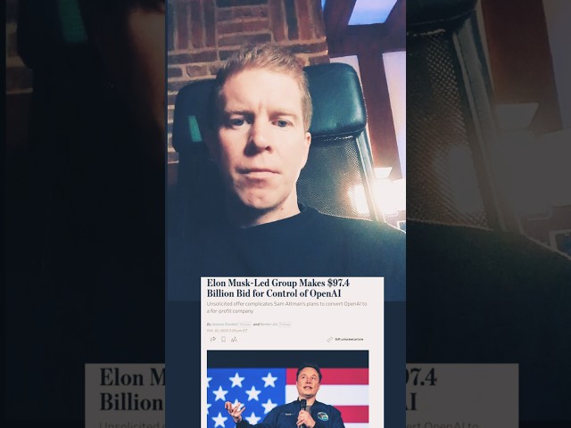Why Elon Musk bid $97.4B for OpenAI