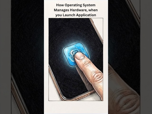 How Operating System Manages Hardware #operatingsystem