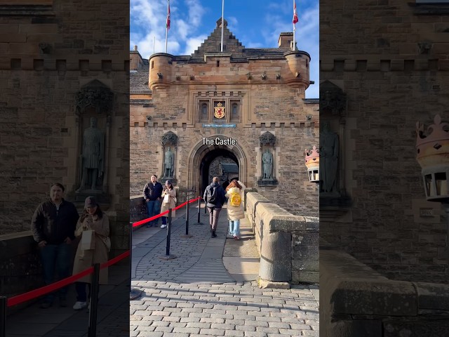 Inside Edinburgh Castle 🏰Scotland’s Most Famous Fortress in 2026. #viral #shorts #castle