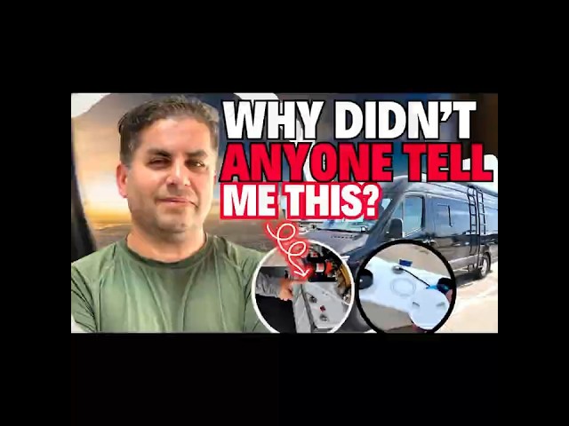 Van Life Water Tank Hack You Need to See!