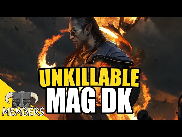 ESO Unkillable SOLO Magicka Dragonknight Build 🔥 INFERNO 🔥 HTM Members ONLY Build!
