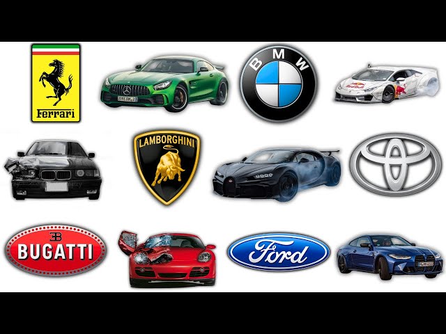 DRIFT & CRASH of Most Famous Car Brands