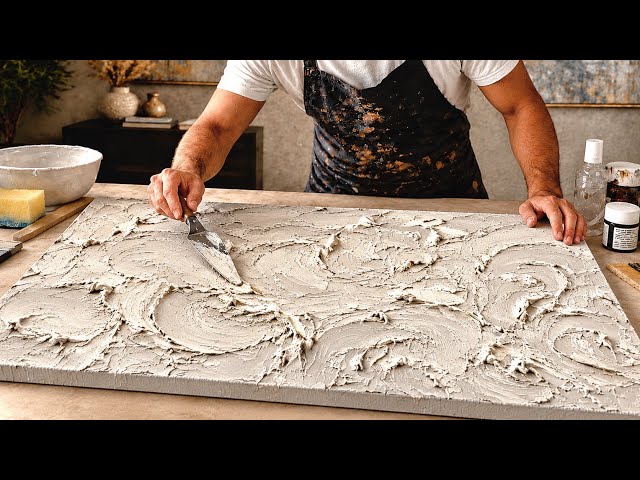 Mastering TEXTURED Art: Breathtaking ABSTRACT & ACRYLIC Palette Knife Techniques