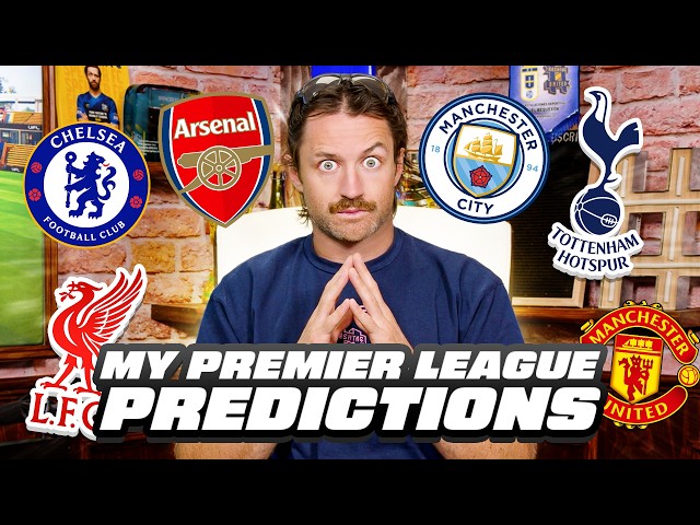 MY 2026/27 PREMIER LEAGUE PREDICTIONS!