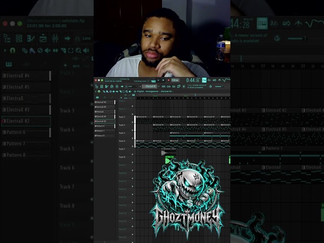 Melodic Beat | Made This Beat in FL Studio 🔥 | GHOZTMONEY