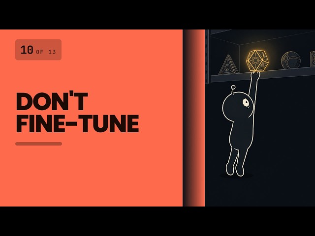 Chapter 10: When Fine-Tuning Is the Wrong Answer | LLM Course