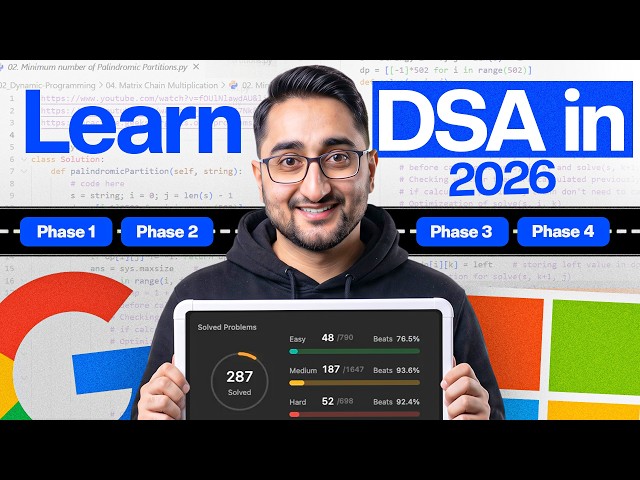 The Only DSA Roadmap You Need in 2026