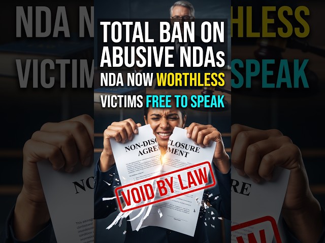 Abusive NDAs Are Officially BANNED 🚫 #Shorts