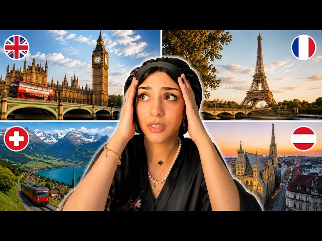 I visited 4 countries in 4 DAYS..