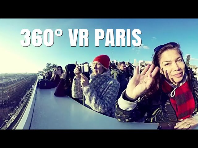 Galeries Lafayette Paris rooftop 360° and VR experience