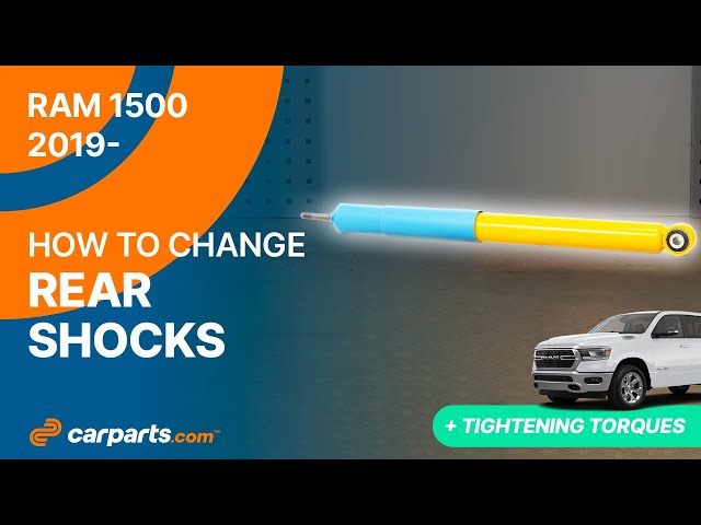 How to replace the Rear Shocks 2019 - 2025 RAM 1500 🚗