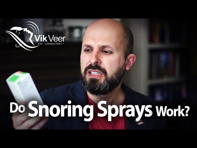 Do Throat Sprays Stop Snoring?
