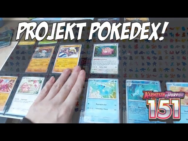 Geezax baut sich seinen Pokedex - es geht weiter! Die 151 Poster-Kollektion mit MEGA-POSTER