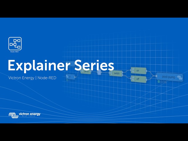Use Node-RED to Run a Pool Pump on Victron Energy Solar Power