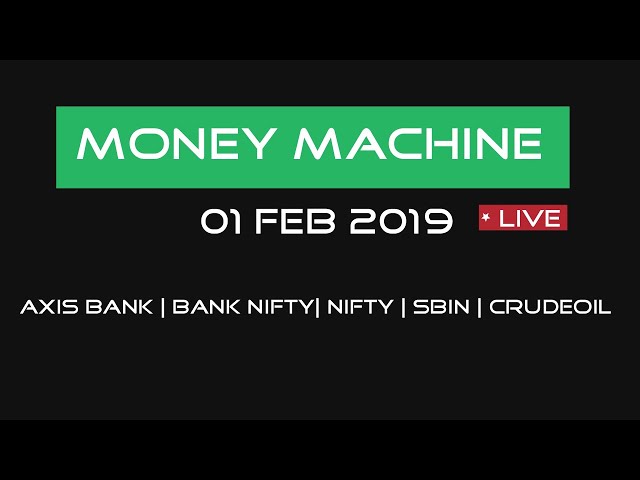 MONEY MACHINE LIVE | SBIN | CRUDOIL | NICKEL | RELIANCE | BANKNIFTY