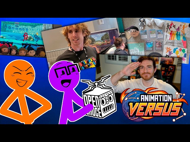 Animation VERSUS, Open Sauce And DOUGDOUG Played OUR GAME?! |  Open Sauce Recap