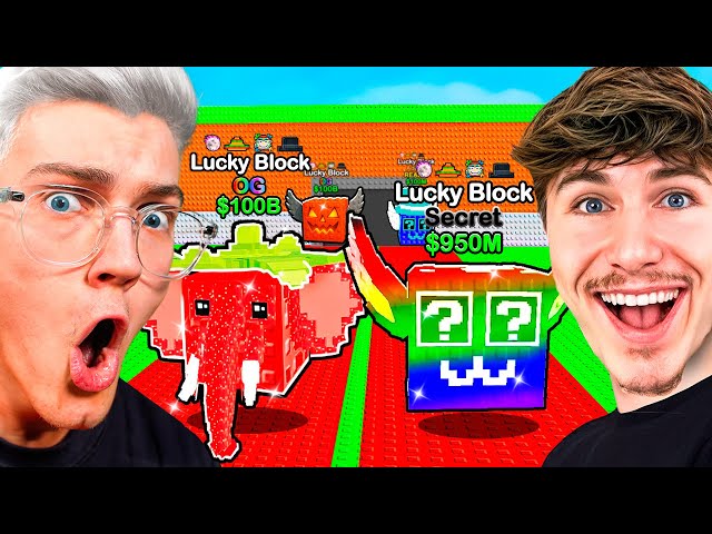 BATTLE DE LUCKY BLOCK EXTRÊME SUR VOL UN BRAINROT !! (Incroyable)