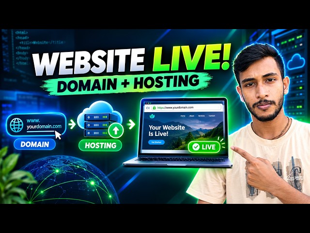 AI Website Live Server-এ Upload করার সহজ নিয়ম | Deploy AI Site & Fix Bugs