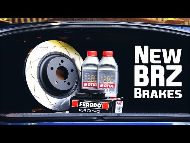 Upgrading Brakes on the Subaru BRZ | DBA & Ferodo