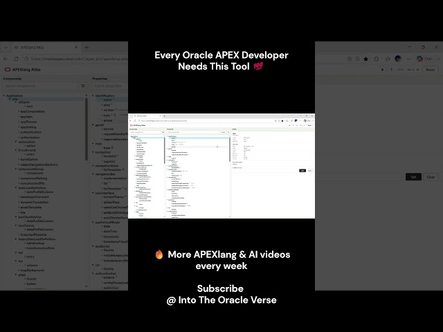 Oracle APEX Developers NEED This Tool! 🤯 #shorts  #oracleapex #orclapex #oracle #apexlang