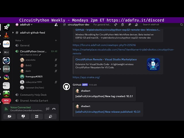 CircuitPython Weekly Meeting for September 14, 2026 @circuitpython #circuitpython #adafruit