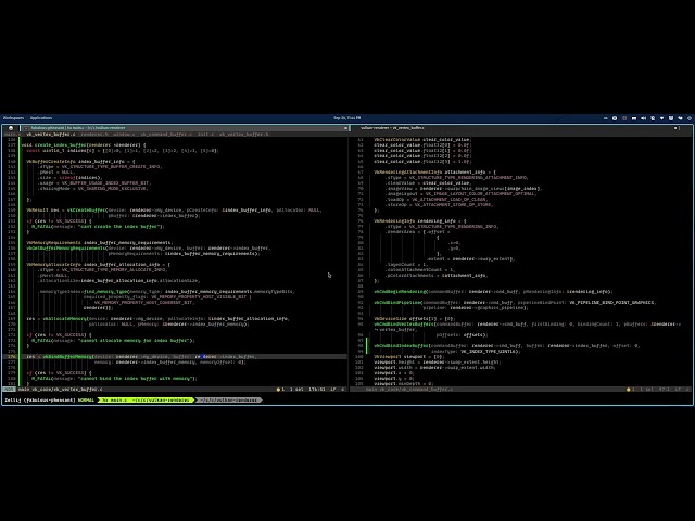 Learning Vulkan vertex buffer and descriptor set C graphics programming 2