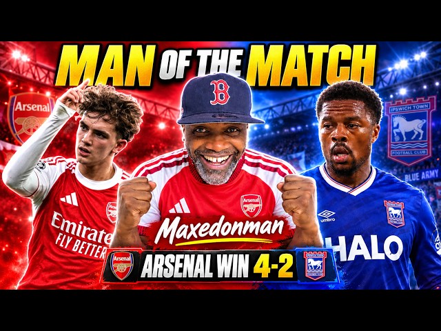 Max Dowman outstanding he shine like a 💎 GYOKERES what the hell going on Ipswich 2 arsenal 4