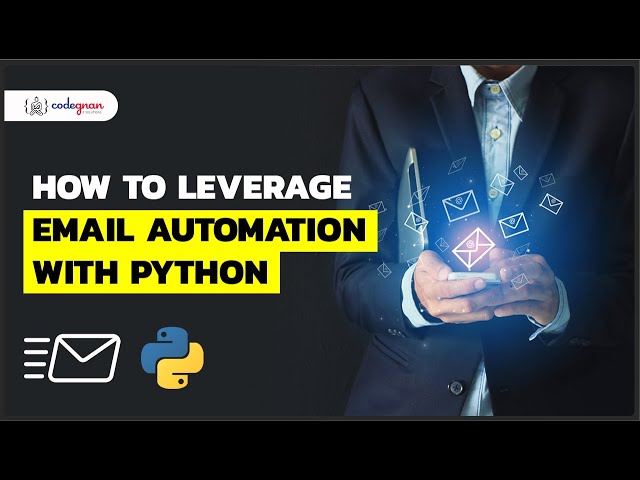 How To Send Automated Emails with Python | Python Tutorial | Codegnan