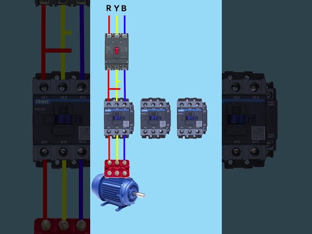 star delta starter control circuit